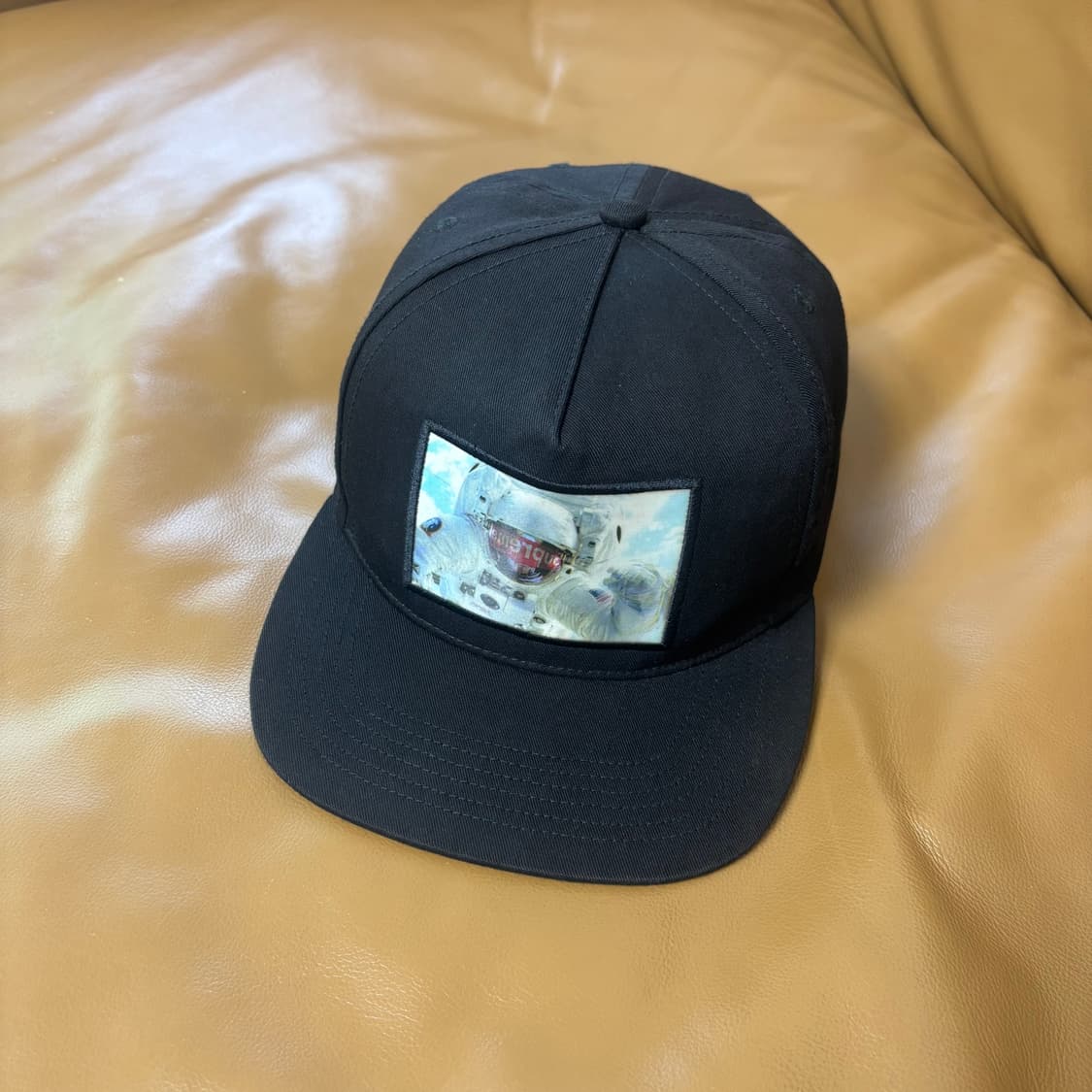 슈프림 5패널 볼캡 모자 우주인 암스트롱 블랙 상품이미지1