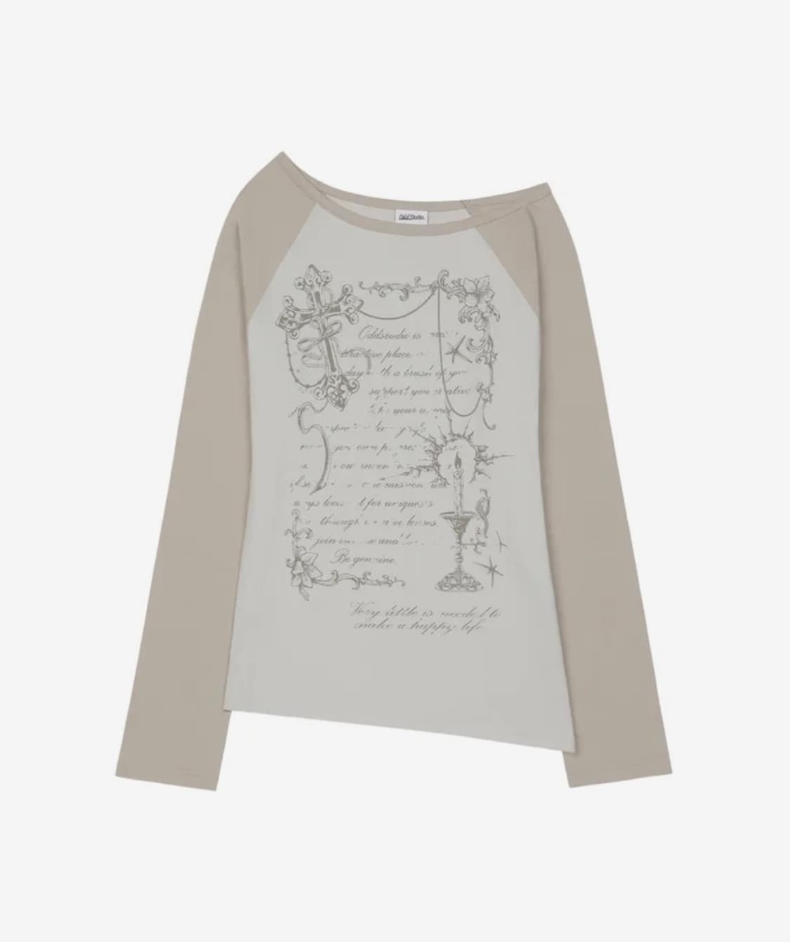 오드스튜디오 오프숄더 롱슬리브 상품이미지2