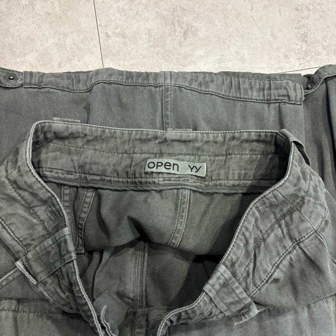 오픈와이와이) Cargo Pocket Maxi Skirt KH 2 상품이미지8