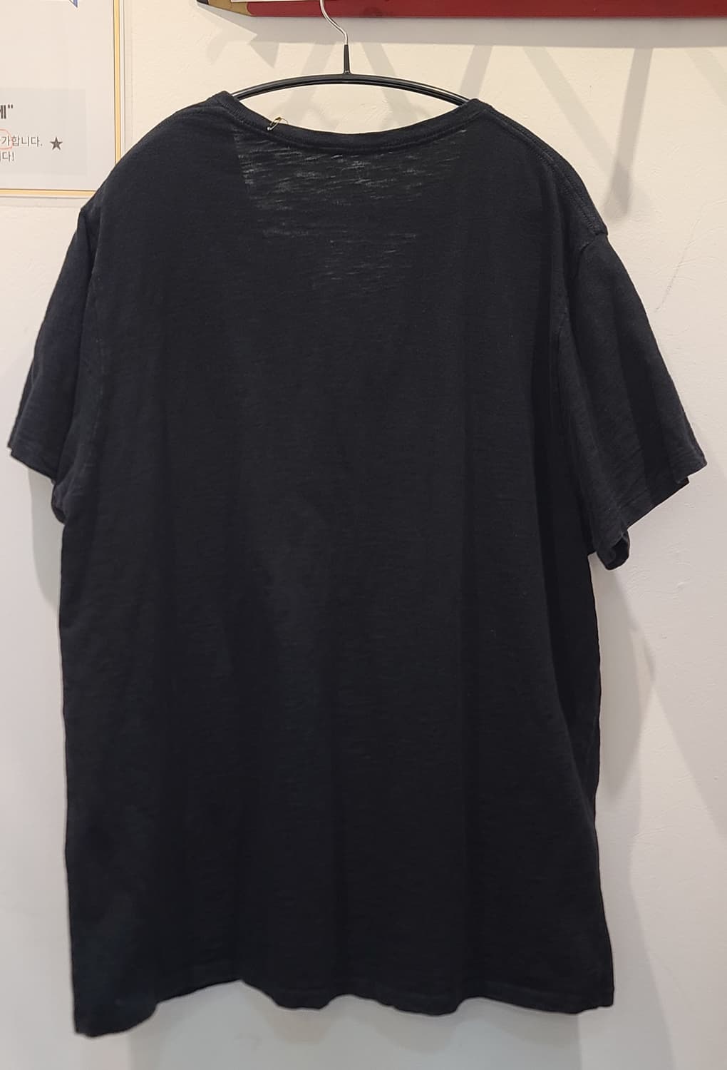 V넥 반팔 티셔츠  상품이미지3