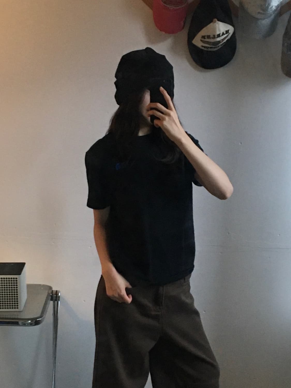 노스페이스 가슴로고 반팔티 상품이미지2
