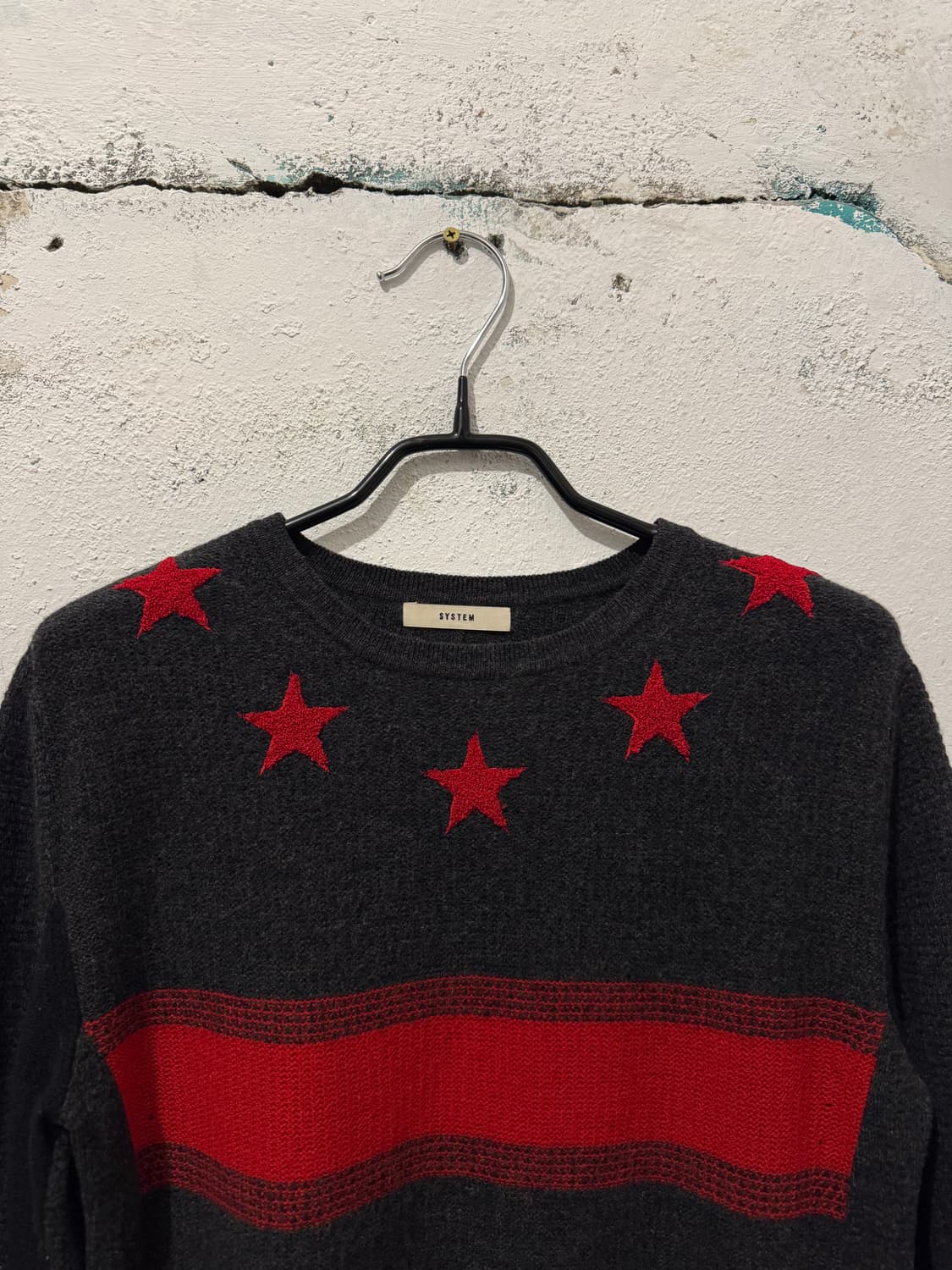 SYSTEM 캐시미어 별 니트 상품이미지2