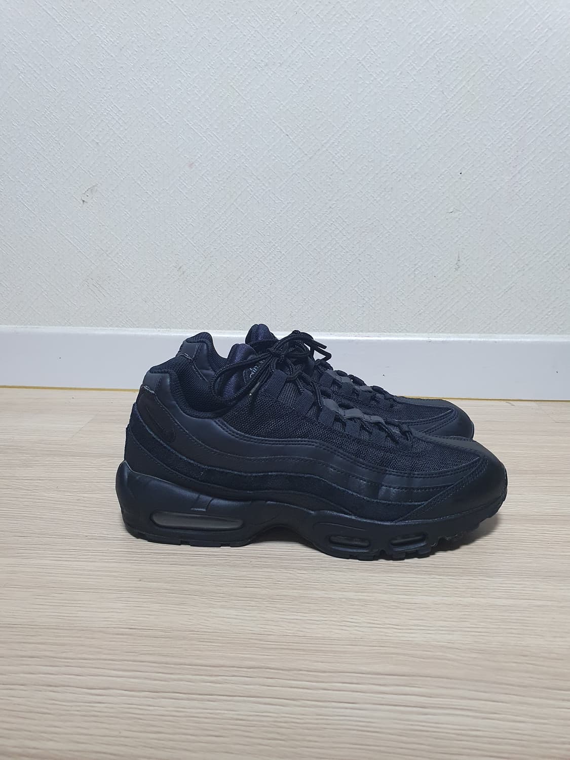 나이키 에어맥스 95 올블랙 운동화 275 상품이미지1