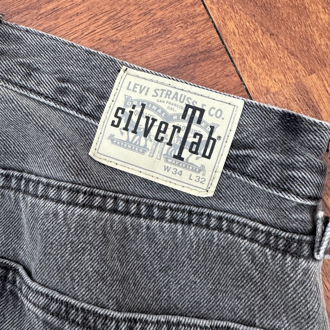 34 리바이스 실버탭 루즈 데님 팬츠  상품이미지4
