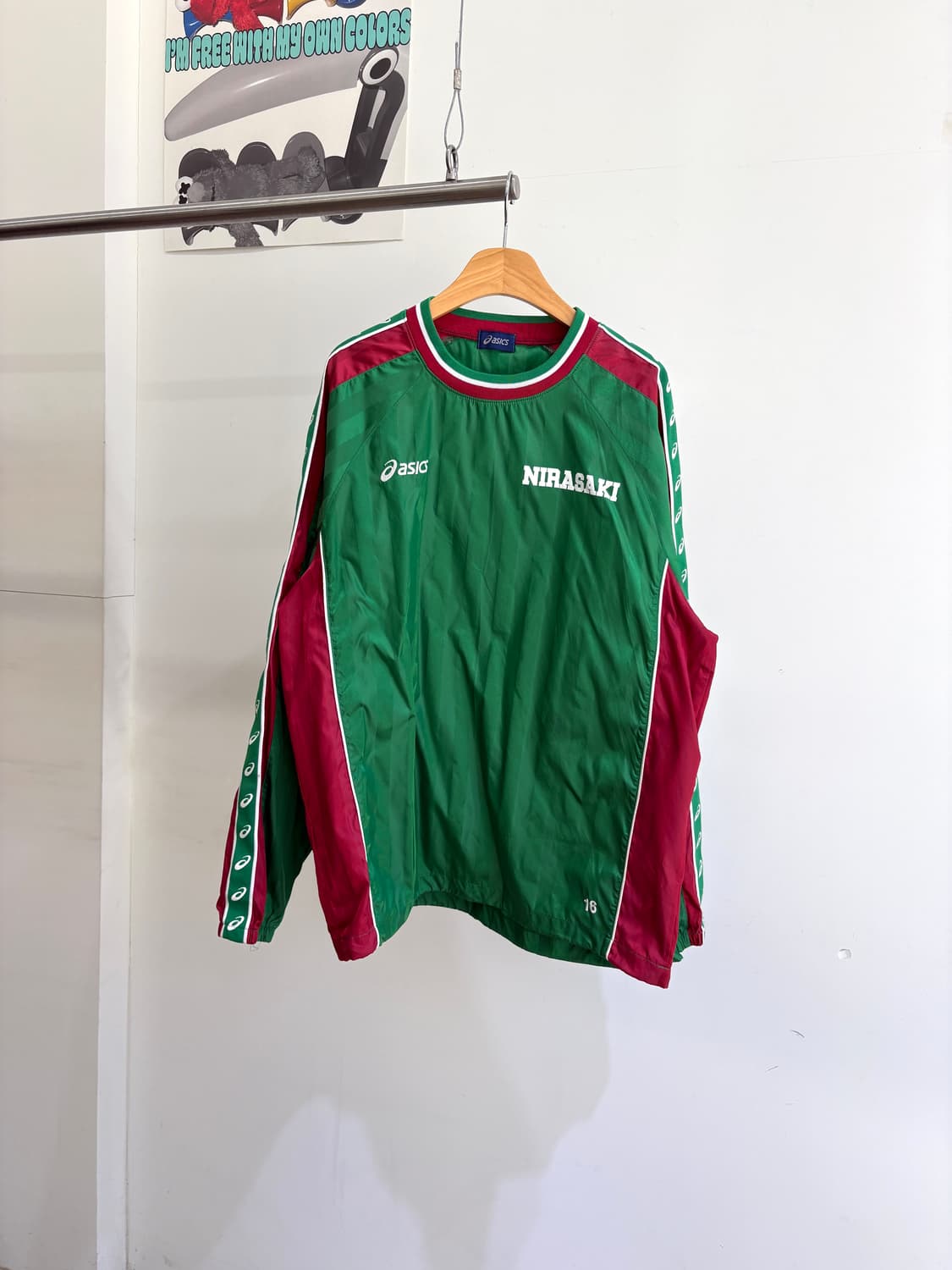 ASICS (Made in Japan) 긴팔 티셔츠 상품이미지1