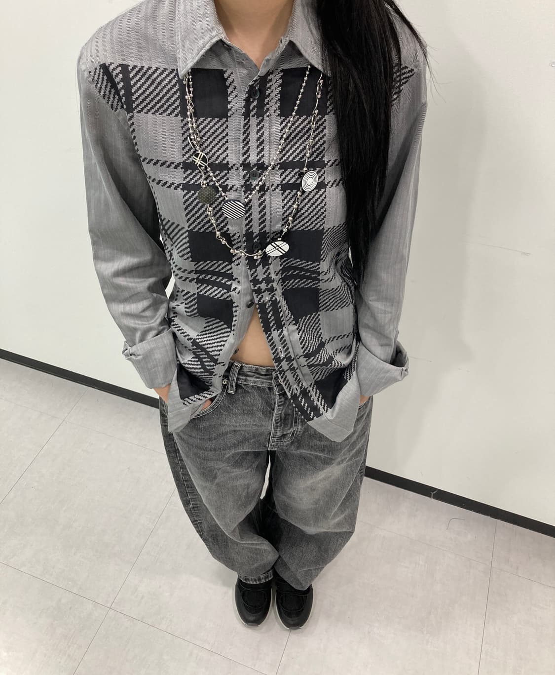Alexander mcqueen Printed check shirt 상품이미지4