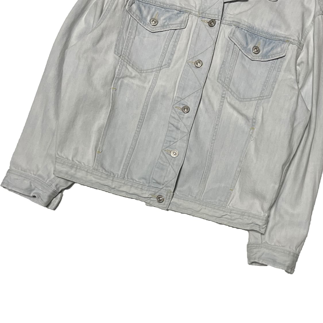 ZARA 자라 베이직 연청 데님 자켓 상품이미지4