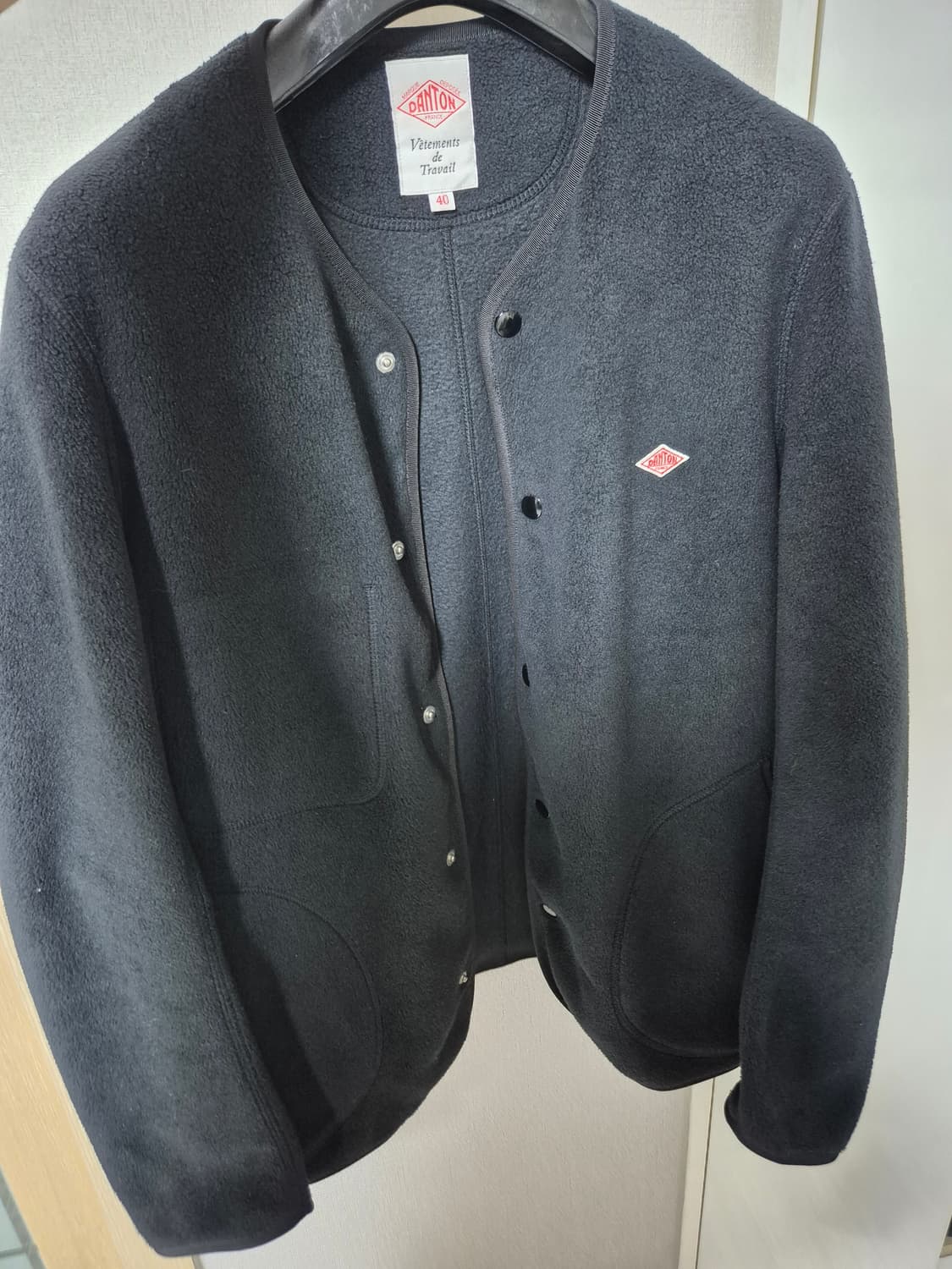 단톤 플리스 자켓 40사이즈 상품이미지1