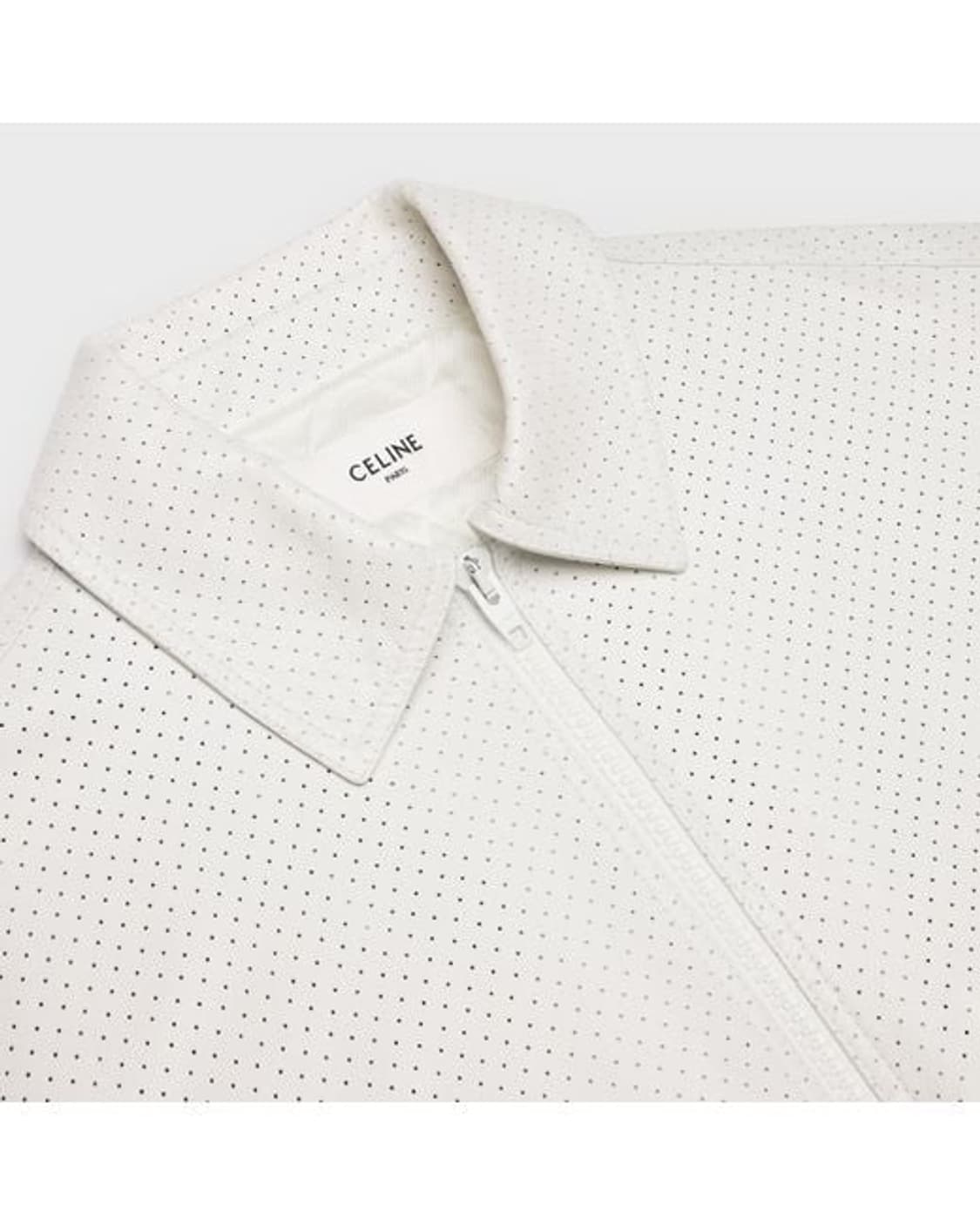 [박보검님 착용] 셀린느 22ss 리미티드 스터드 로고 레더 자켓 상품이미지2