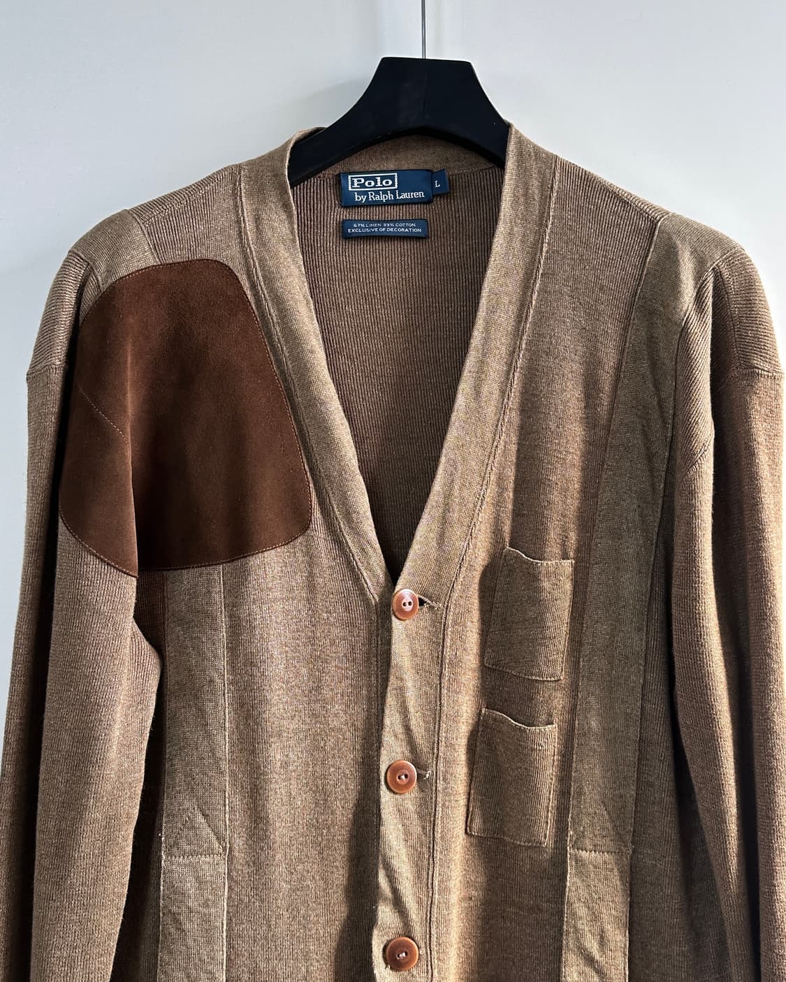 폴로 린넨/코튼 슈팅 가디건 (va.25) 상품이미지2