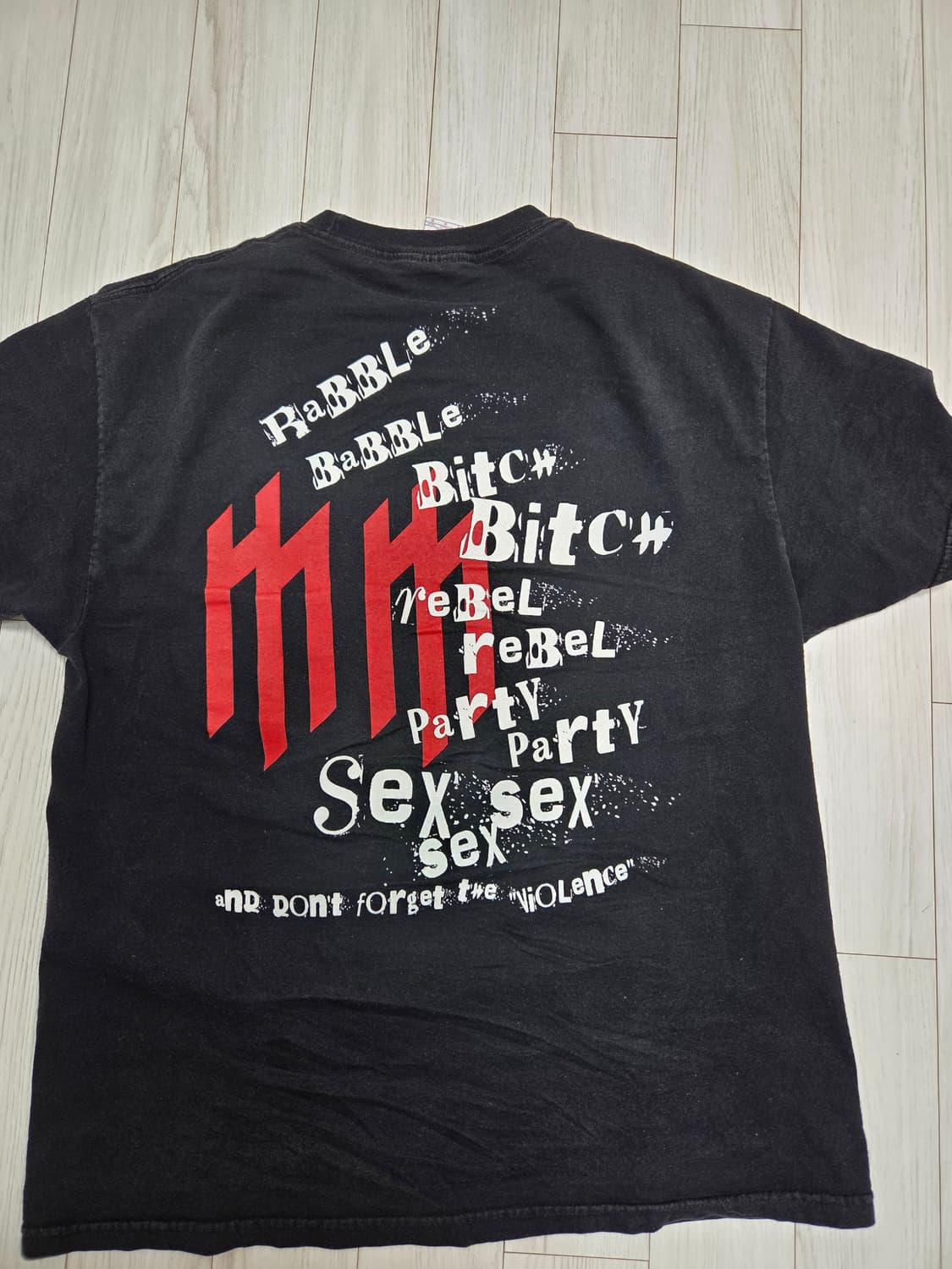 00s 마릴린맨슨 밴드 티셔츠 상품이미지4