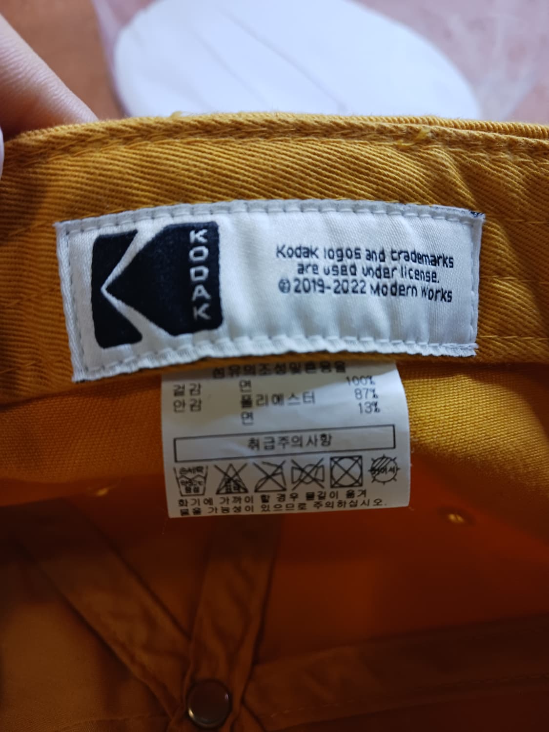 코닥 시그니처핏 컬러플러스 볼캡 상품이미지6