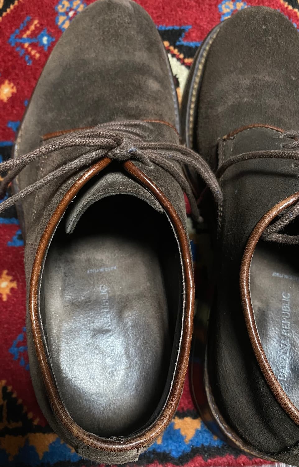 바나나리퍼블릭 핸드메이드 이태리 한정판 9  270 알든 rrl 더비 상품이미지6