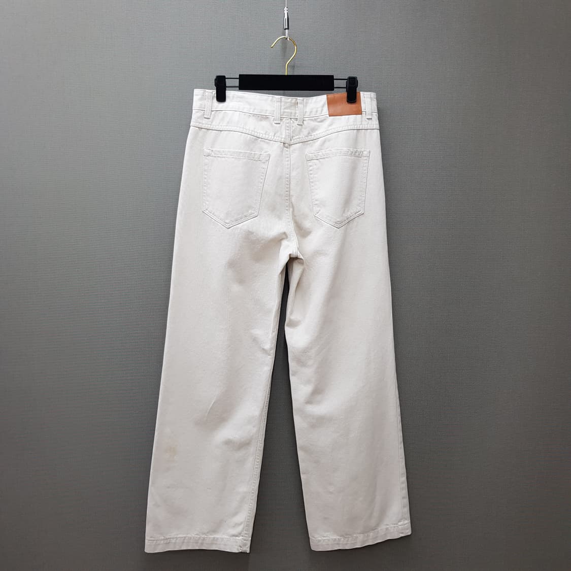 산드로 2023 와이드 코튼 데님 팬츠 40사이즈 상품이미지4