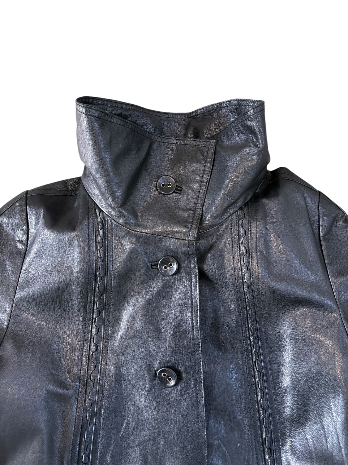 Vivienne tam leather coat 상품이미지2