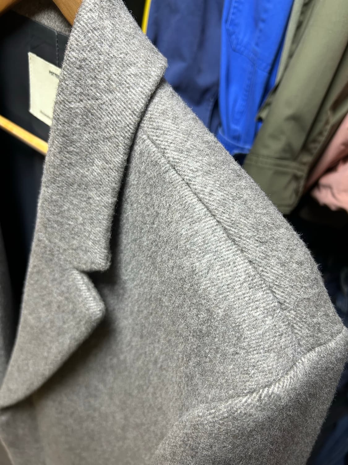 포터리 캐시미어 싱글 코트(3사이즈)(새상품급) 상품이미지5