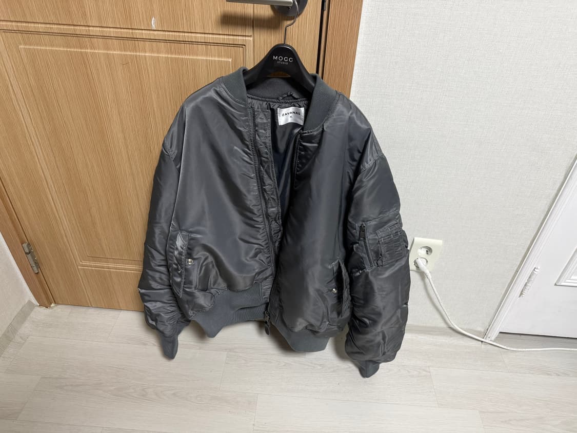 자바나스 MA-1 메탈그레이 XL 항공점퍼 상품이미지3