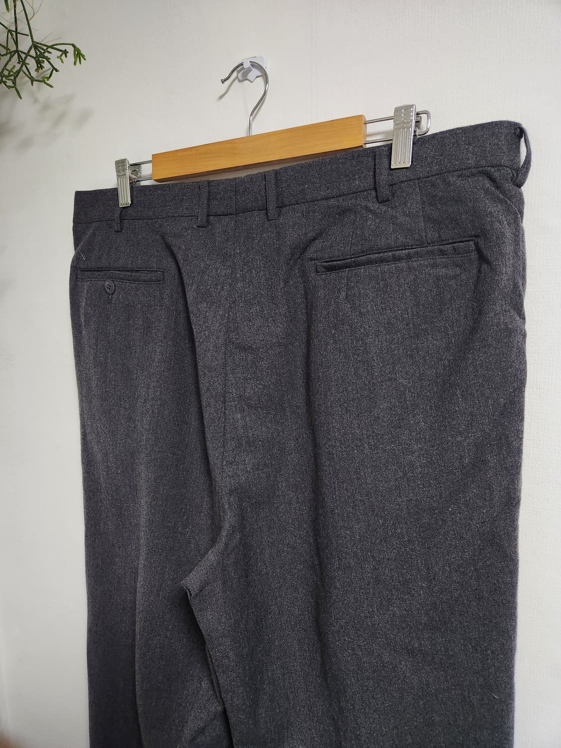 90s 서광 라코스테 울 플란넬 트라우져 상품이미지5