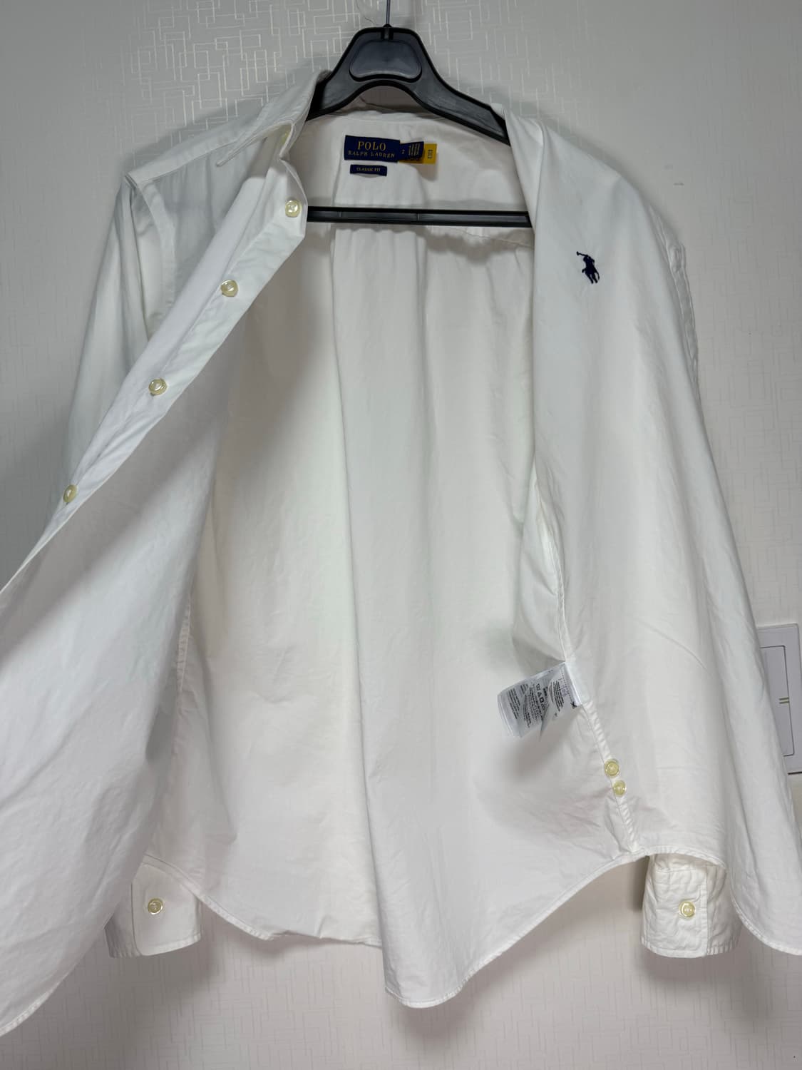 폴로 랄프 로렌 클래식핏 스트레치 셔츠 상품이미지4