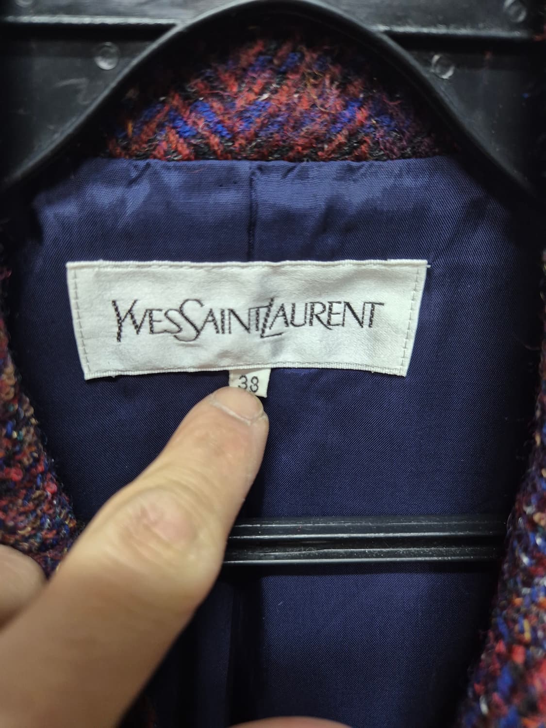 입생로랑  트위드자켓 일본판 상품이미지2