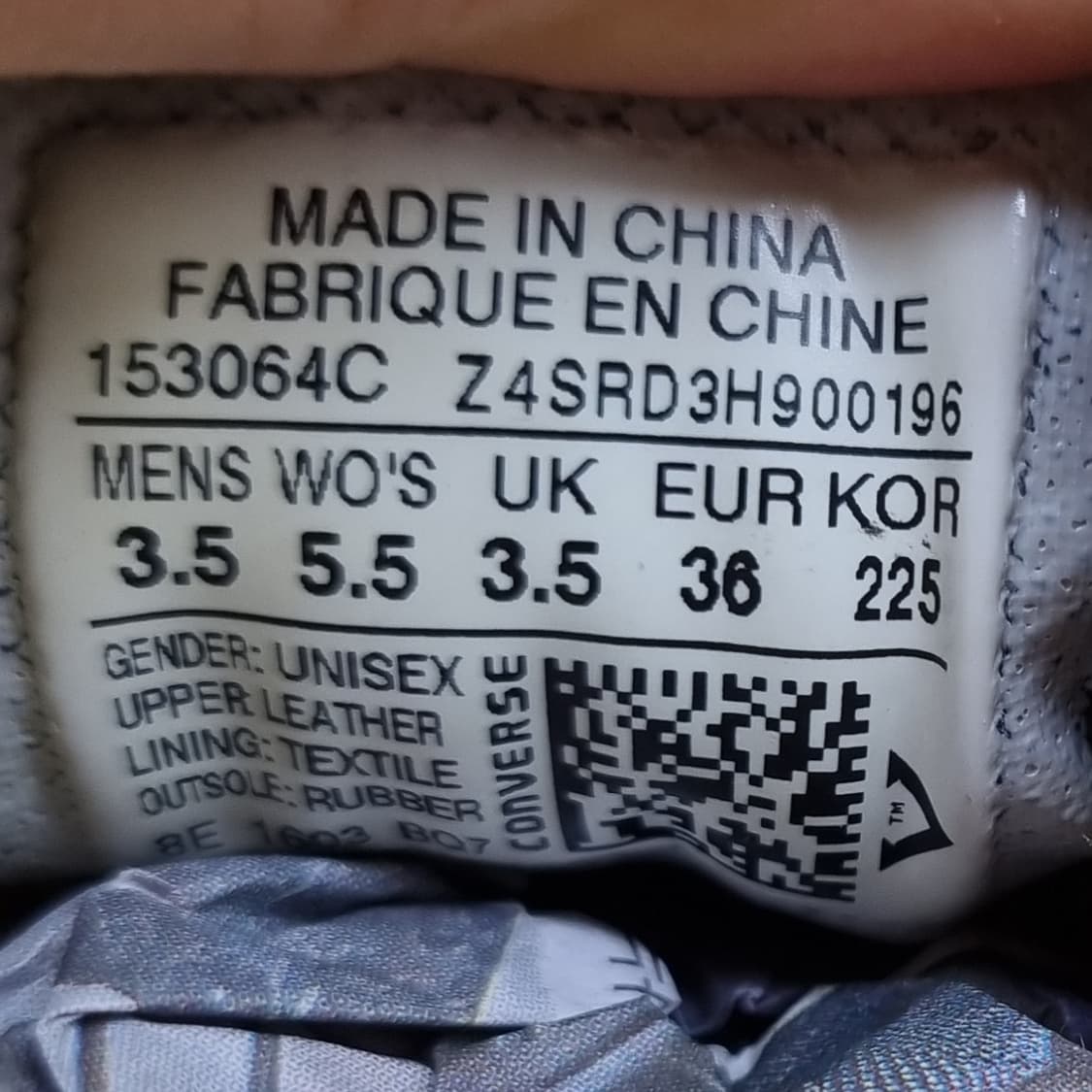 컨버스 원스타 스웨이드 스니커즈225 상품이미지6