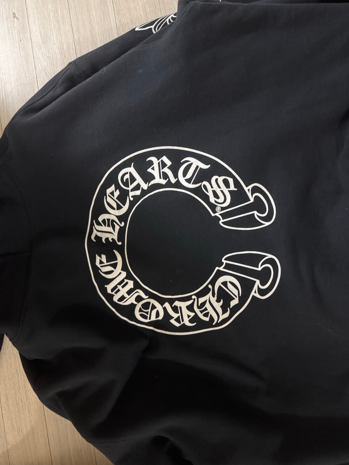 크롬하츠 헤비웨이트 홀스슈 후드집업 xxl 판매 상품이미지6