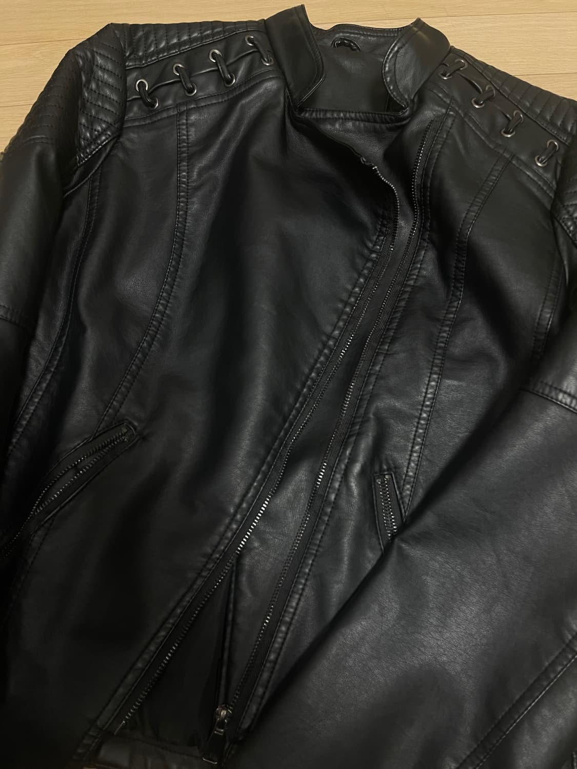Vintage leather jacket 상품이미지2