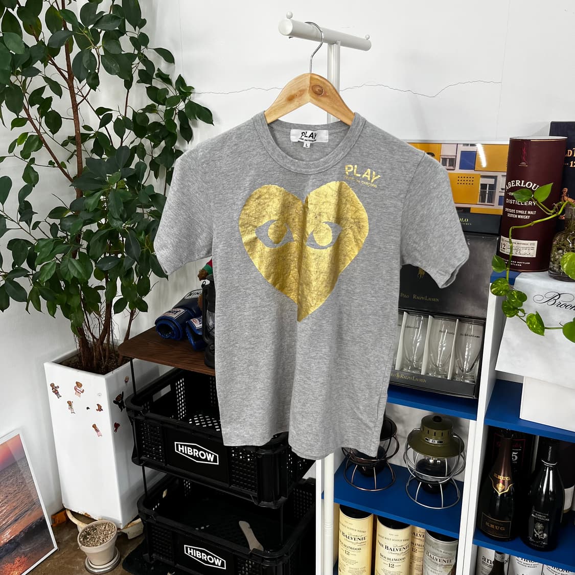 꼼데가르송 우먼 반팔 티셔츠 L 상품이미지1