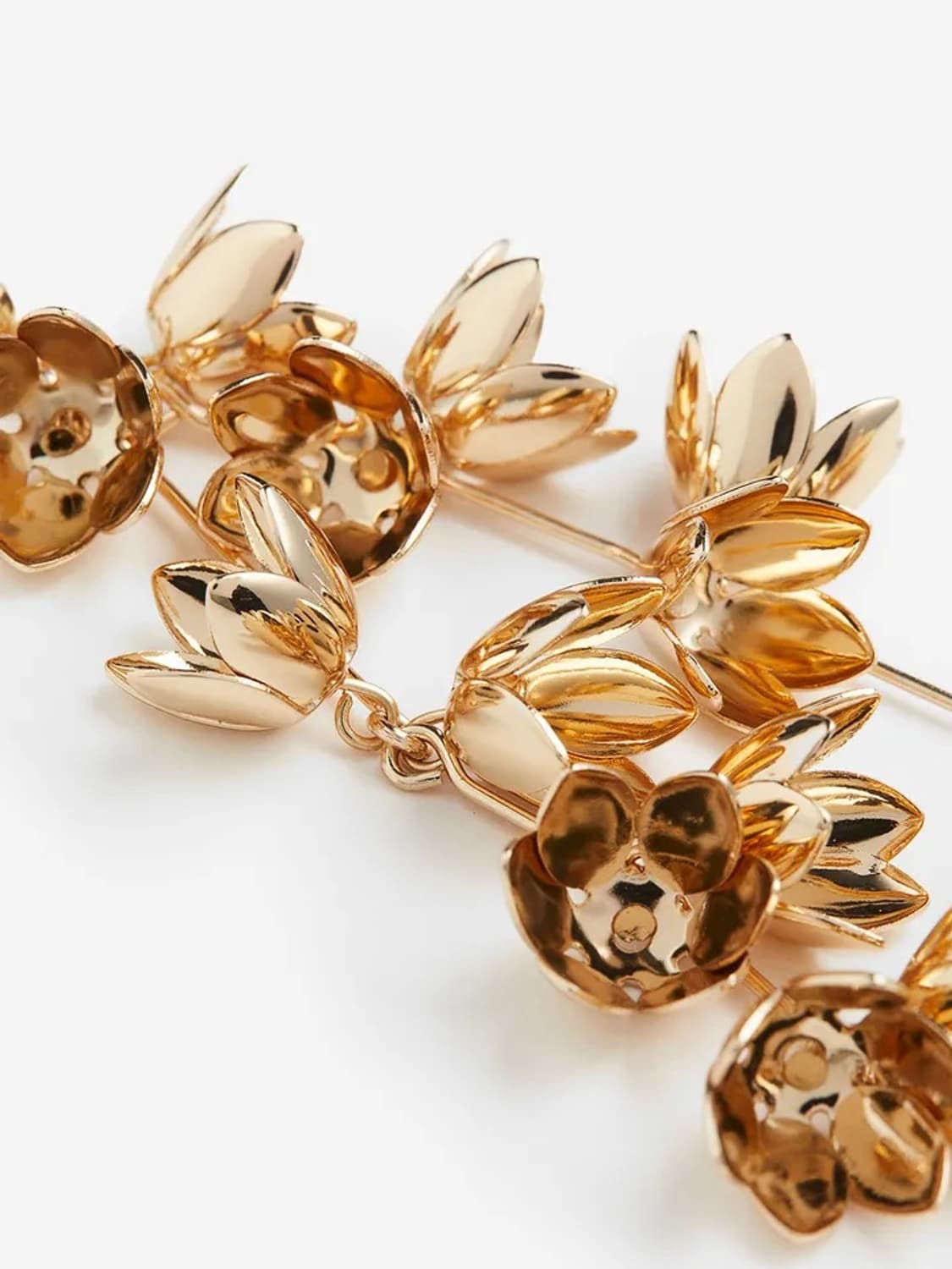 (이탈리아 제조) 꽃 귀걸이 h&m 단종 모델 상품이미지2