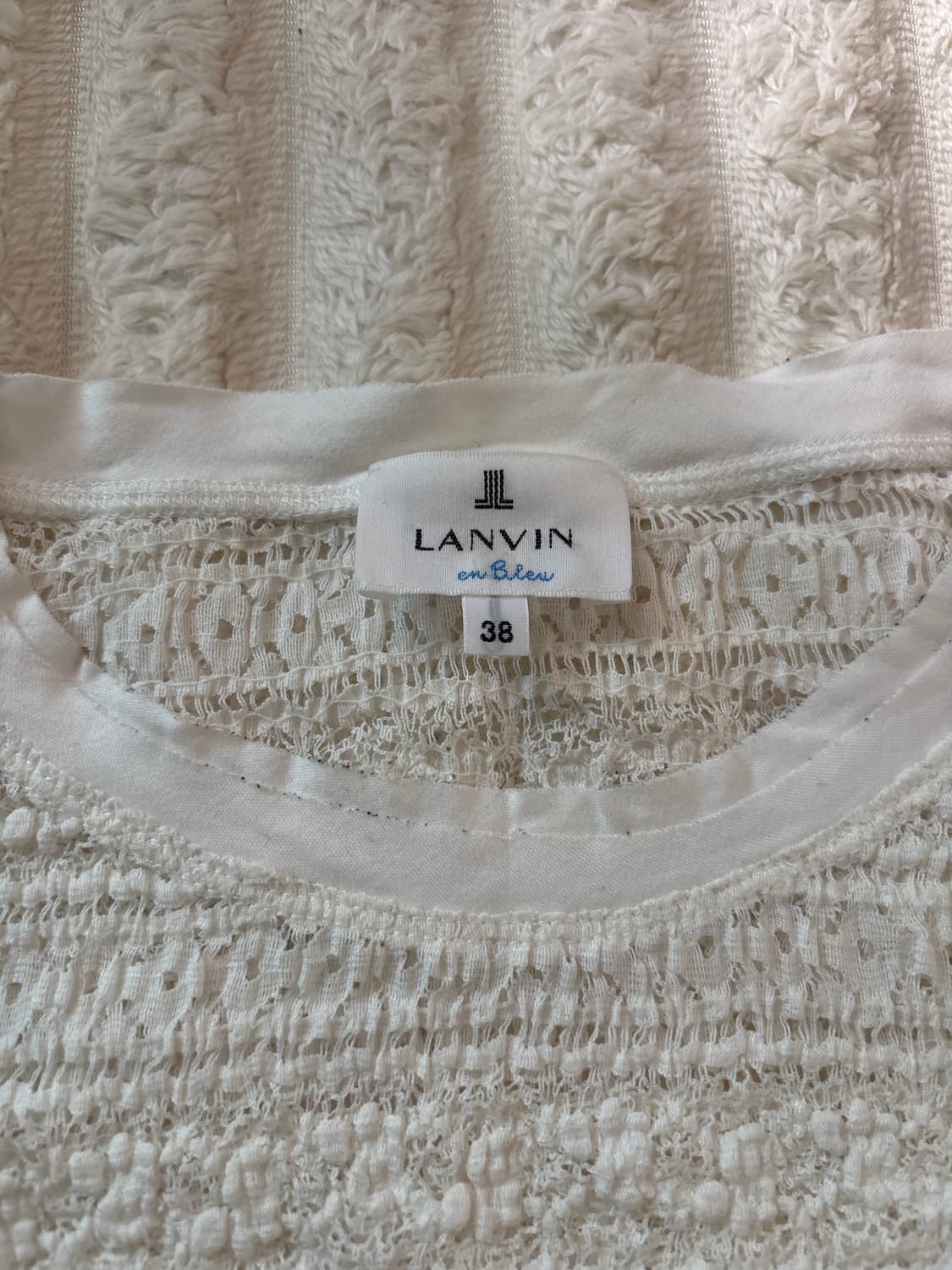 랑방 lace punching tee 상품이미지2