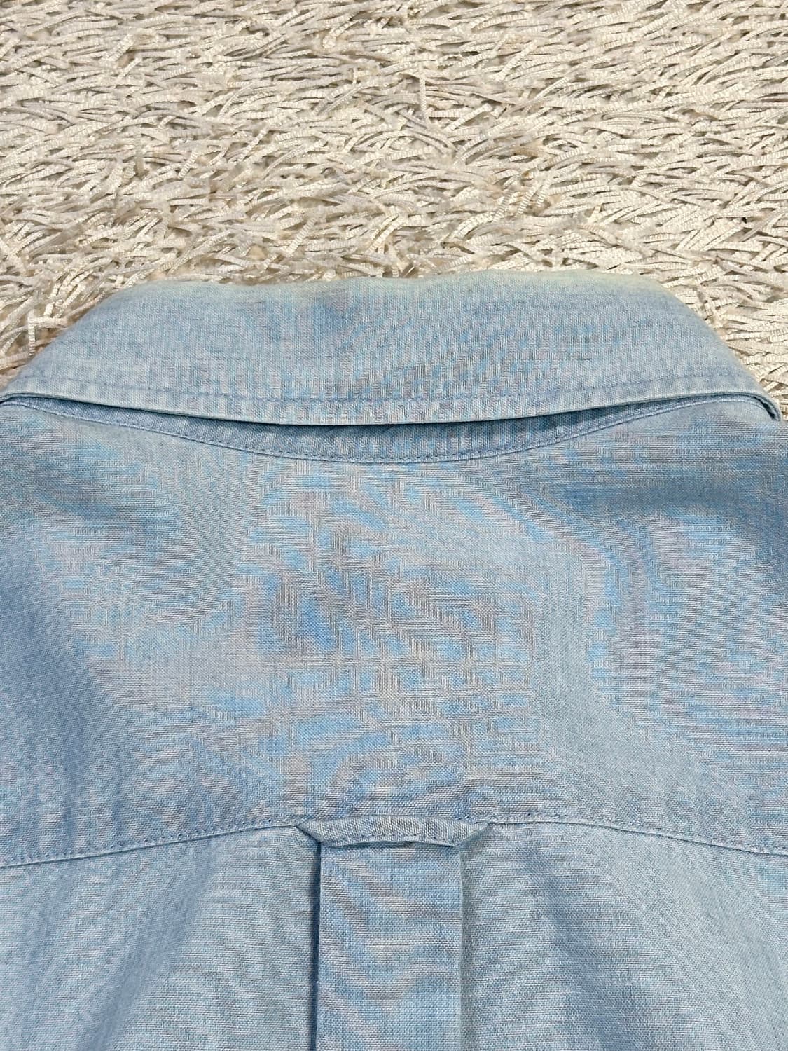 메종키츠네 폭스 헤드 패치 클래식 셔츠 41 상품이미지7