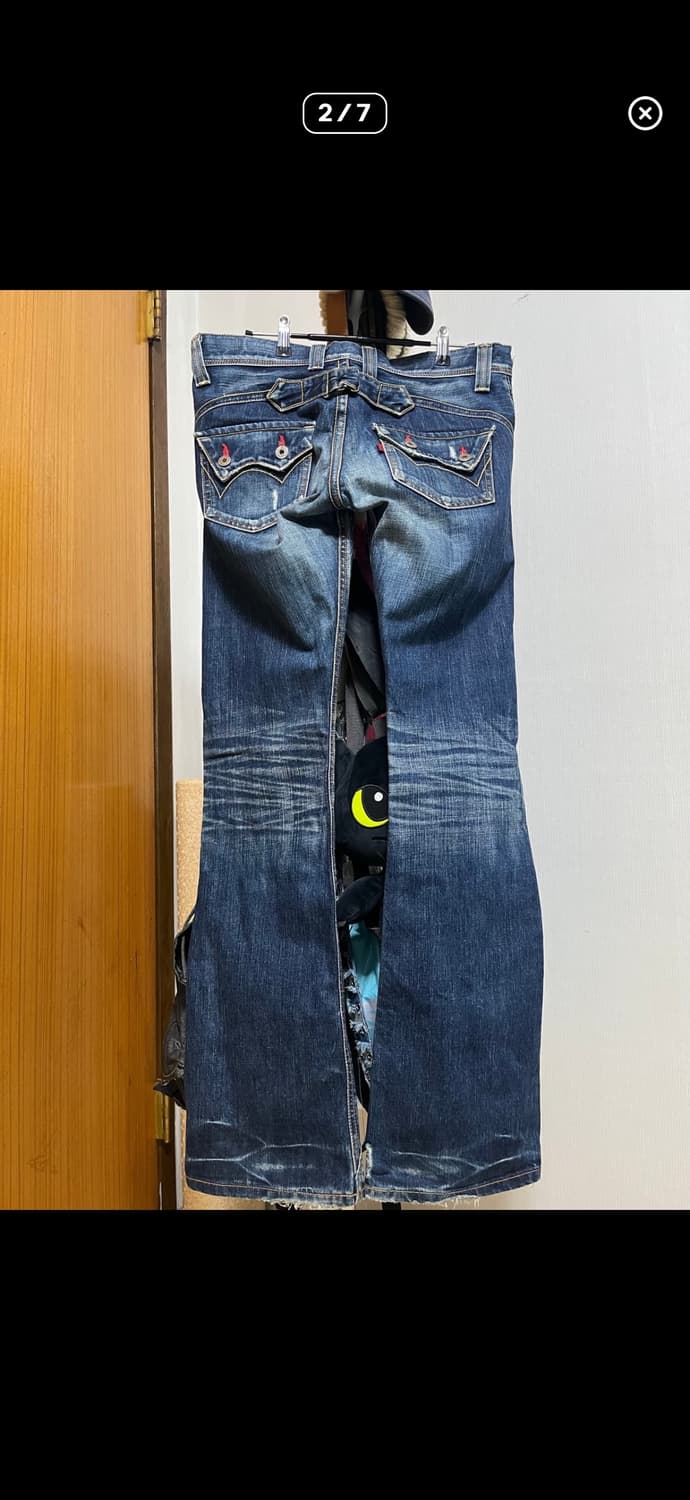 에드윈 rude zero 부츠컷 데님 팬츠 상품이미지2