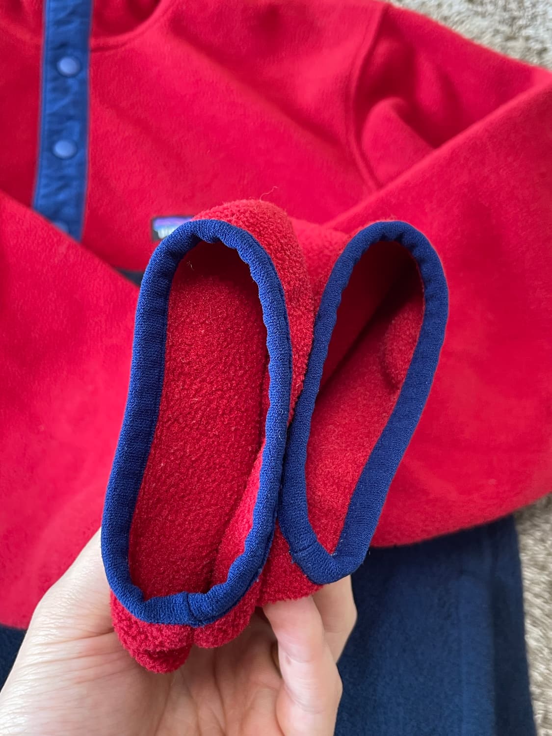 Patagonia synchilla 파타고니아 빈티지 신칠라 후드 상품이미지5