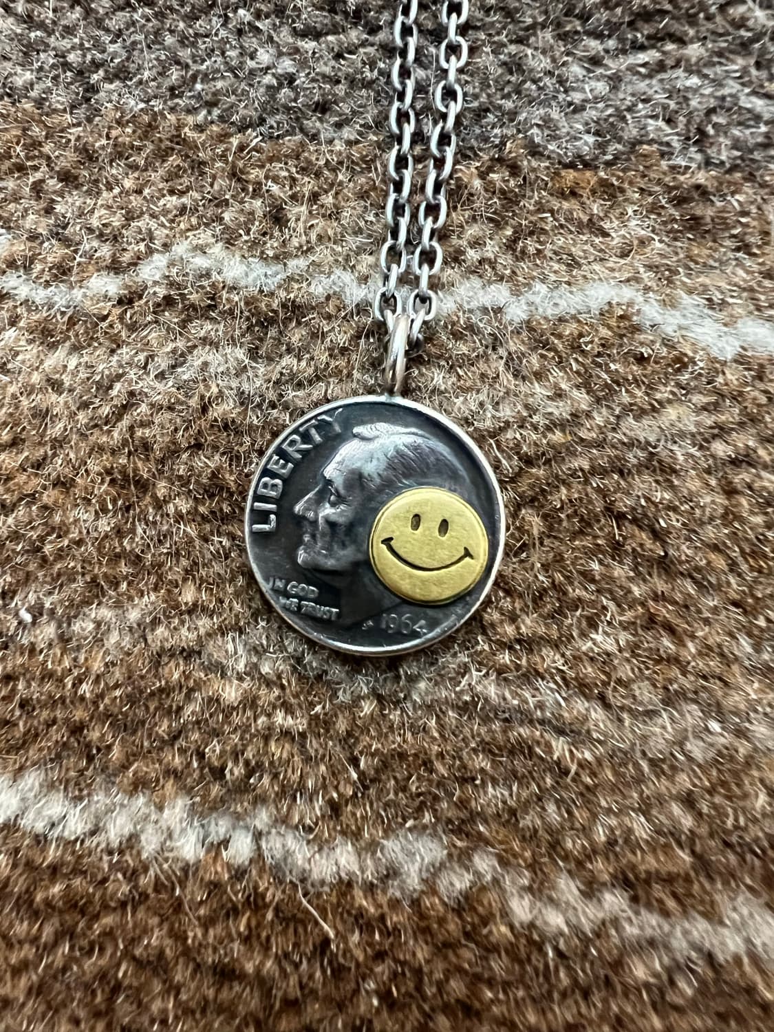 노스웍스 코인 스마일 목걸이 상품이미지2