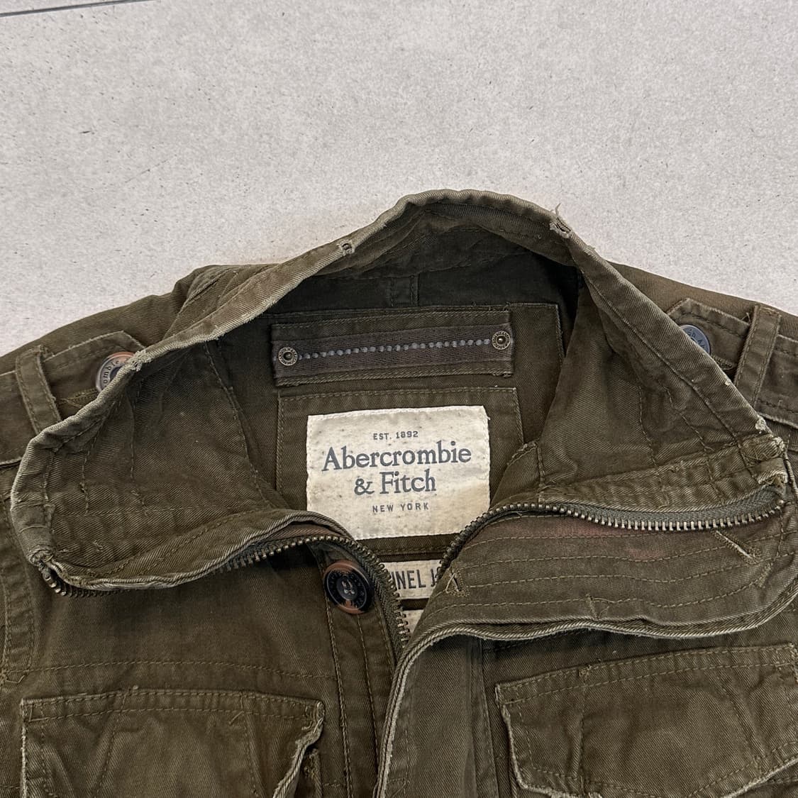 아베크롬비 센티넬 M-65 필드자켓 카키 상품이미지7