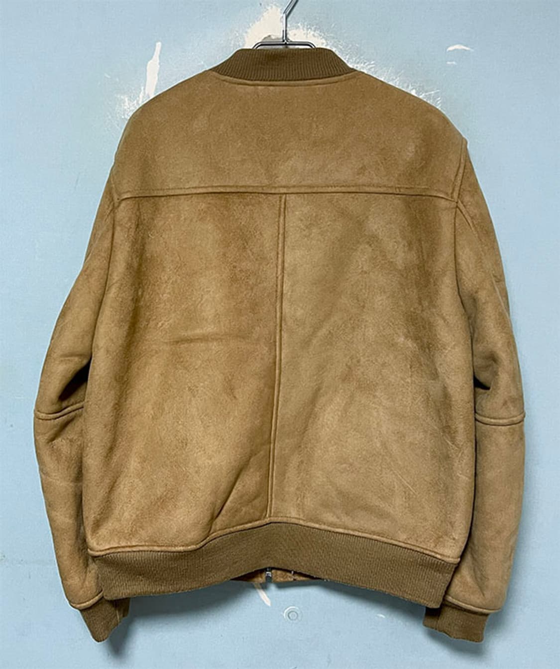 세인트페인 남자 스웨이드 양털 블루종자켓 겨울 L 100  상품이미지2