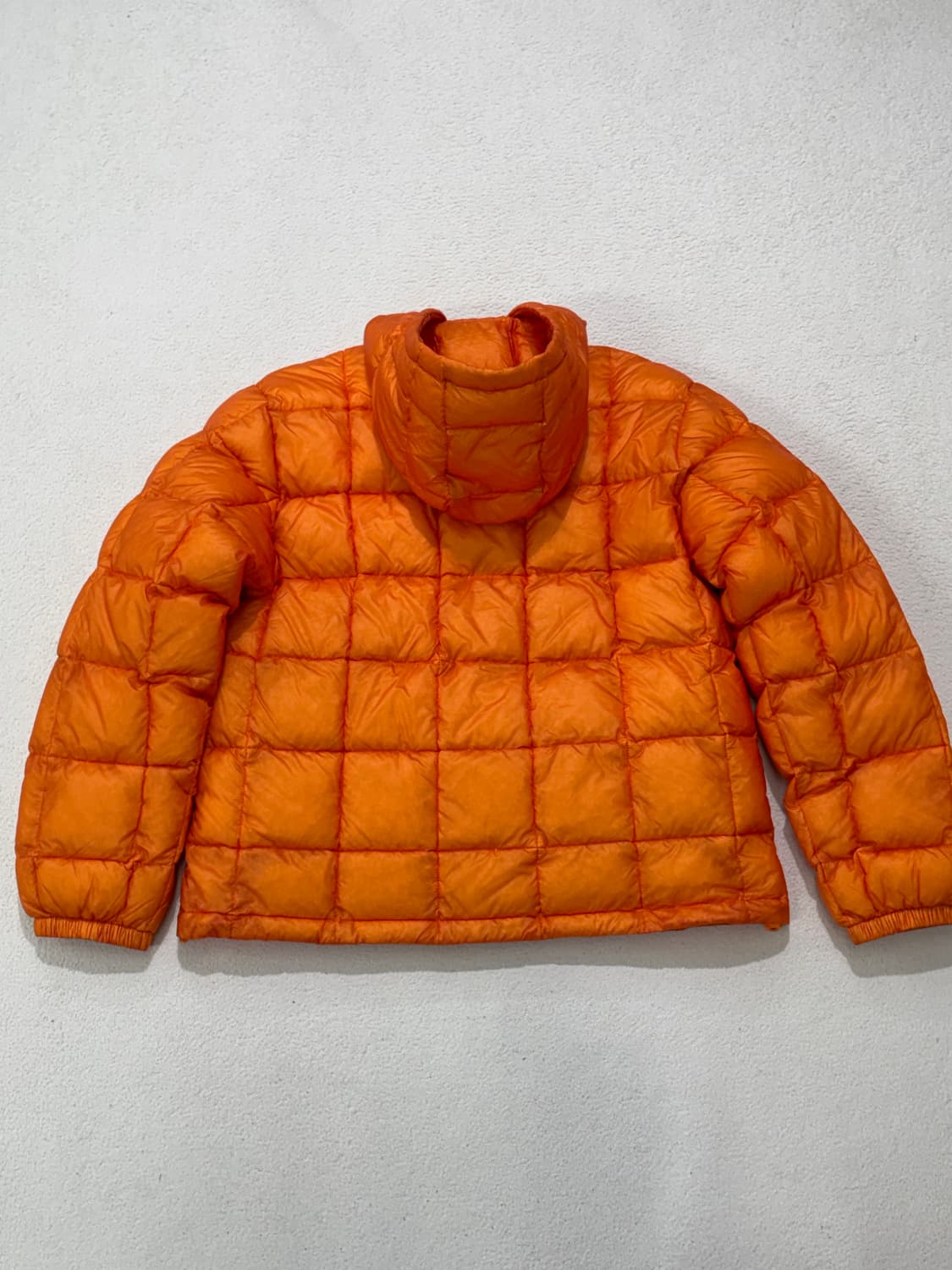 스투시 미드웨이트 후드 푸퍼 패딩 S사이즈 오렌지 상품이미지5