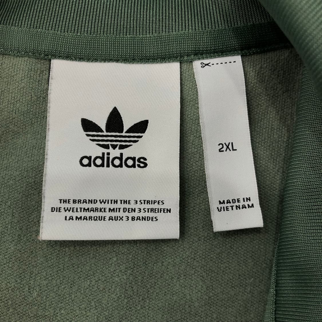 아디다스 베켄바우어 카키 말차 투웨이 져지 트랙 자켓 상품이미지4