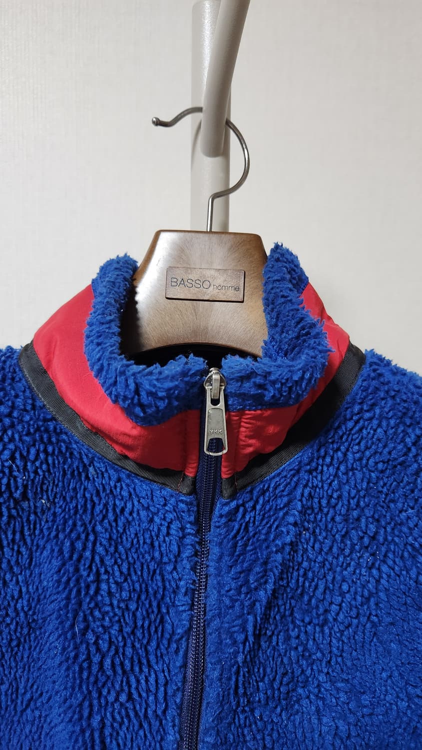 파타고니아 레트로파일 플리스 자켓 블루/레드 L 상품이미지4