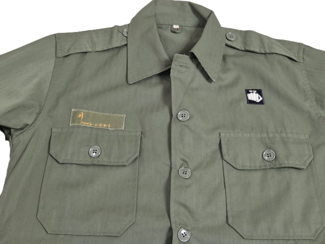 국군 전경 구형 민무늬 전투복 상의 자켓 (XL) 상품이미지5