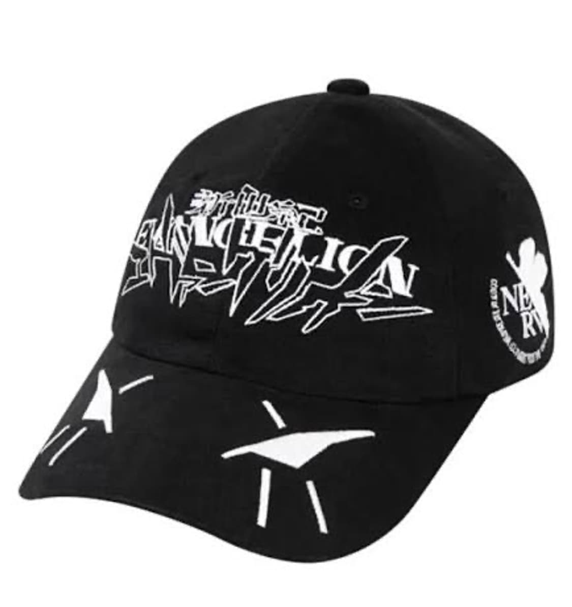 새상품)에반게리온 마하그리드 볼캡 블랙 상품이미지1