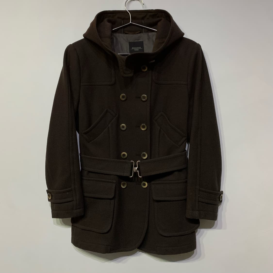 막스마라 후드 코트 상품이미지1