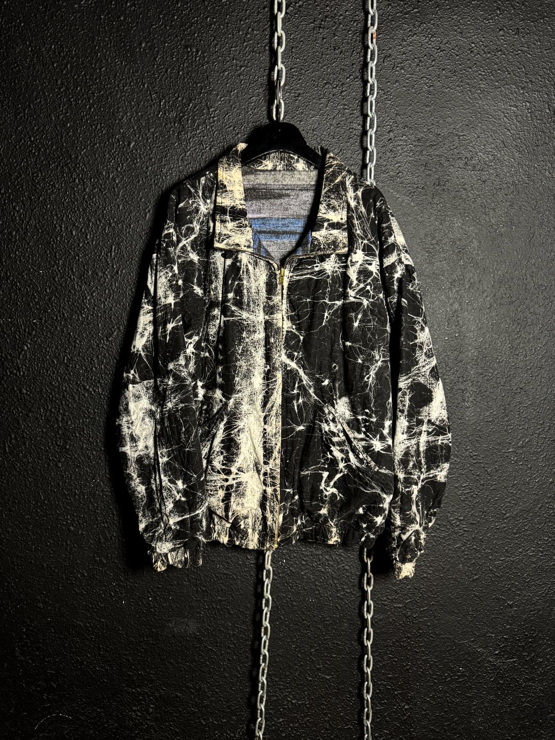 KUTA LINES – Marble Reversible bomber ja 상품이미지1