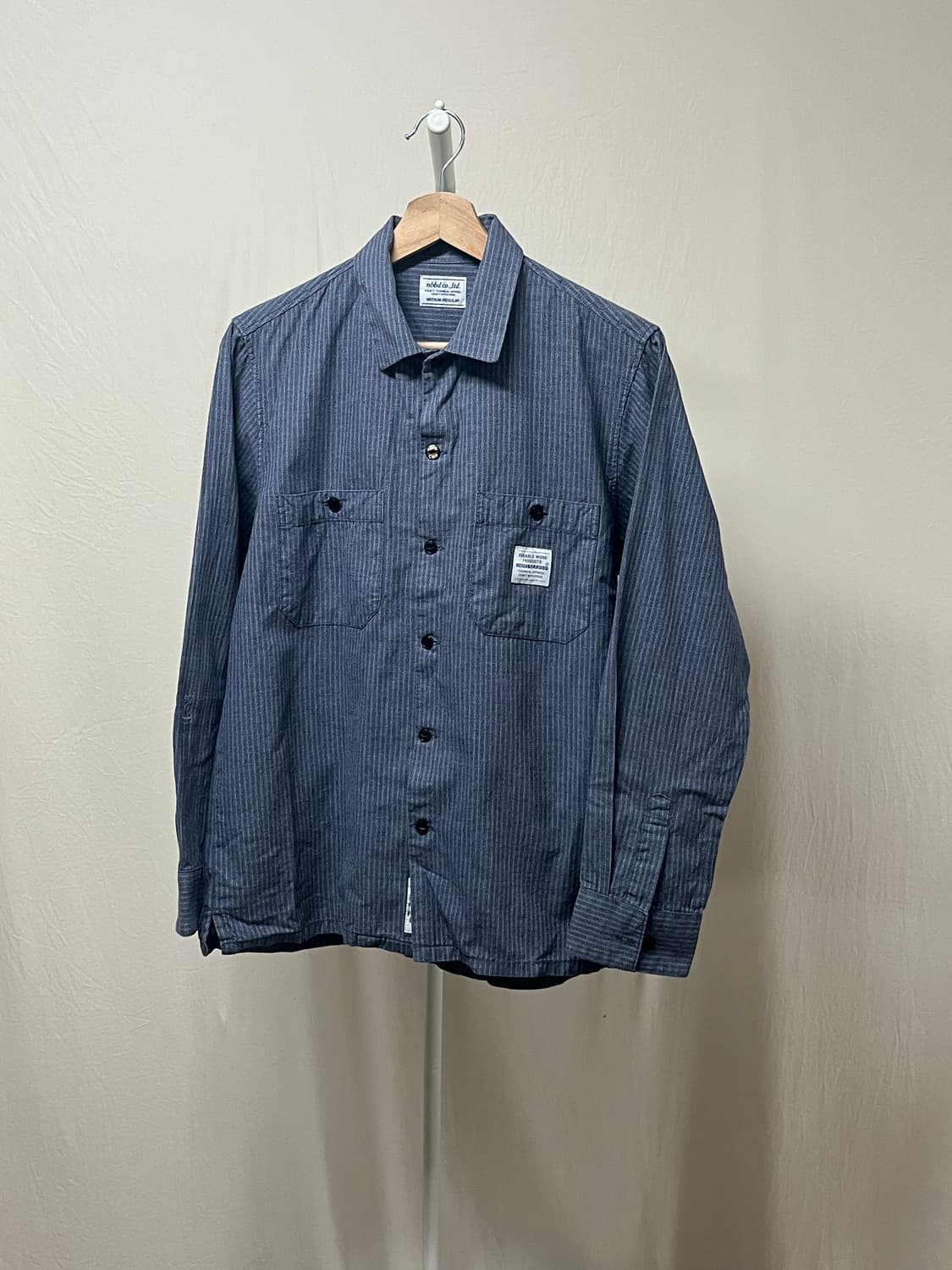 Neighborhood stripe work shirt 상품이미지1
