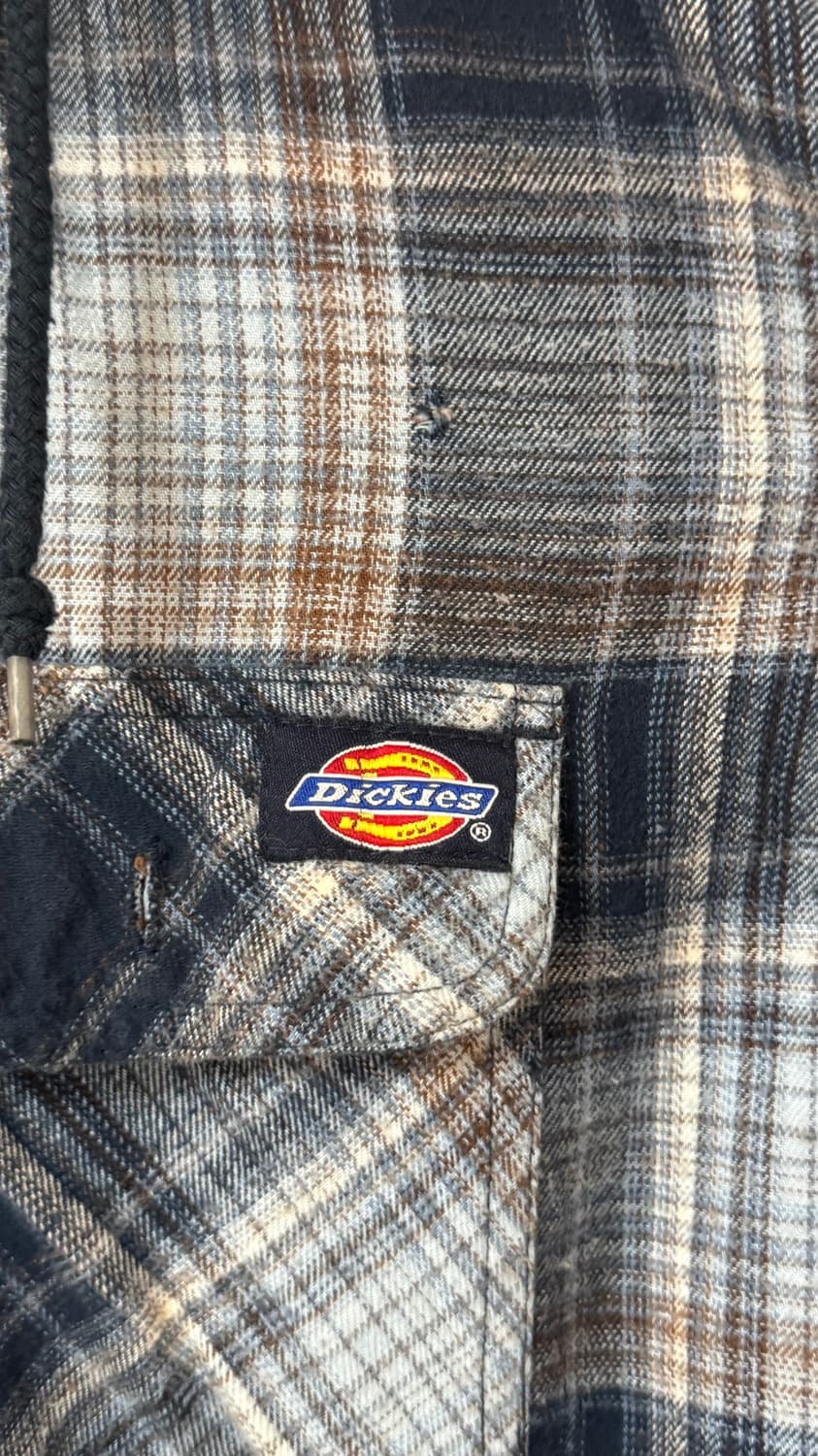 딕키즈 체크 후드집업 상품이미지3