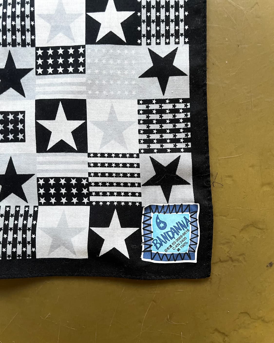 JPN Punk Star Pattern Bandana Scarf 상품이미지7