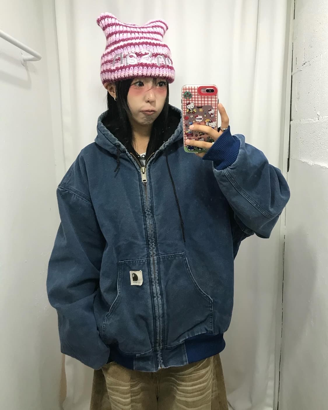 Carhartt Work Hooded Jacket 상품이미지5