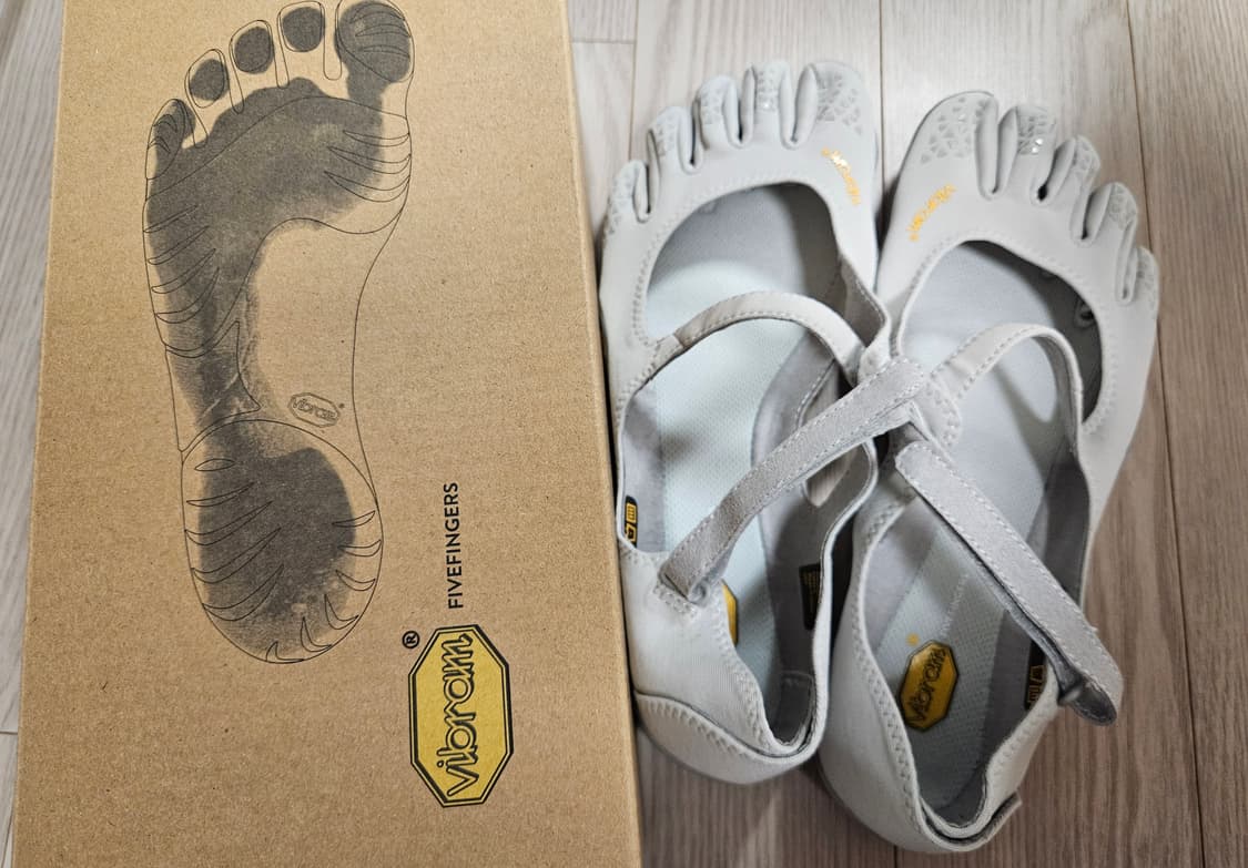 제니슈즈 EU38 비브람 파이브핑거스 브이 소울 v-soul 그레이 상품이미지3