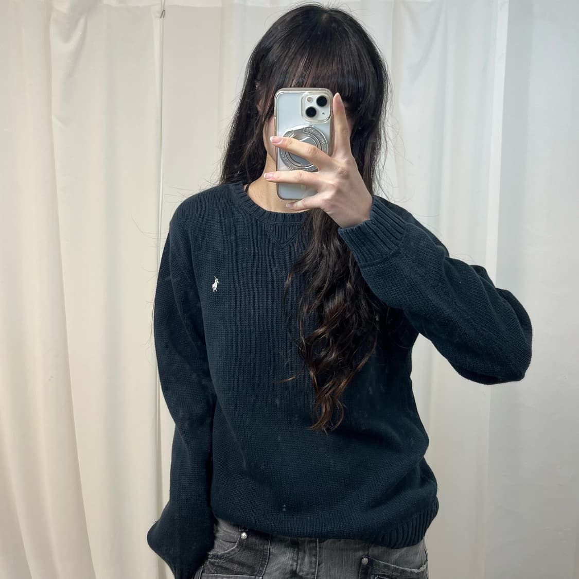 Polo Ralph Lauren Charcoal Knit 상품이미지1