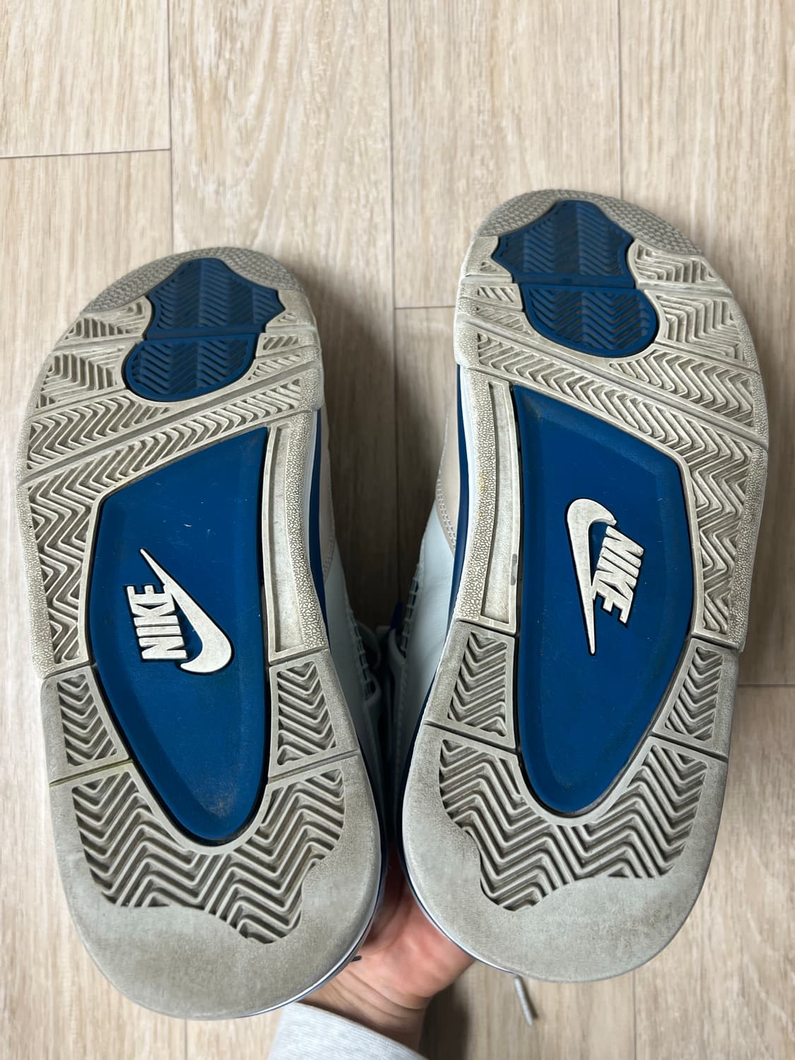 나이키 조던 4 레트로 인더스트리얼 블루(270mm) 상품이미지7